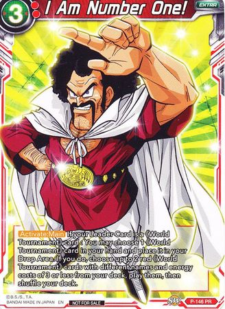 I Am Number One! (Power Booster: World Martial Arts Tournament) (P-146) [Promotion Cards] | Red Riot Games CA