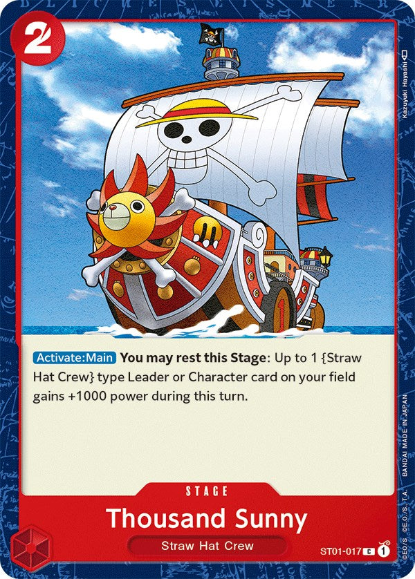 Thousand Sunny [Starter Deck: Straw Hat Crew] | Red Riot Games CA