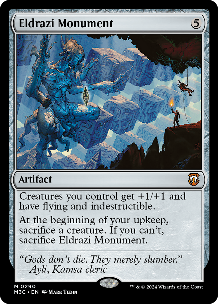 Eldrazi Monument (Ripple Foil) [Modern Horizons 3 Commander] | Red Riot Games CA