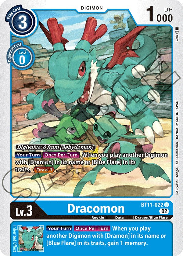 Dracomon [BT11-022] [Dimensional Phase] | Red Riot Games CA