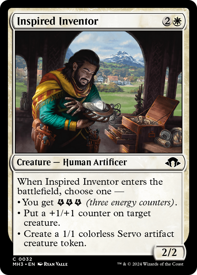 Inspired Inventor [Modern Horizons 3] | Red Riot Games CA