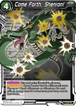 Come Forth, Shenron! (Gold Stamped) (P-335) [Tournament Promotion Cards] | Red Riot Games CA