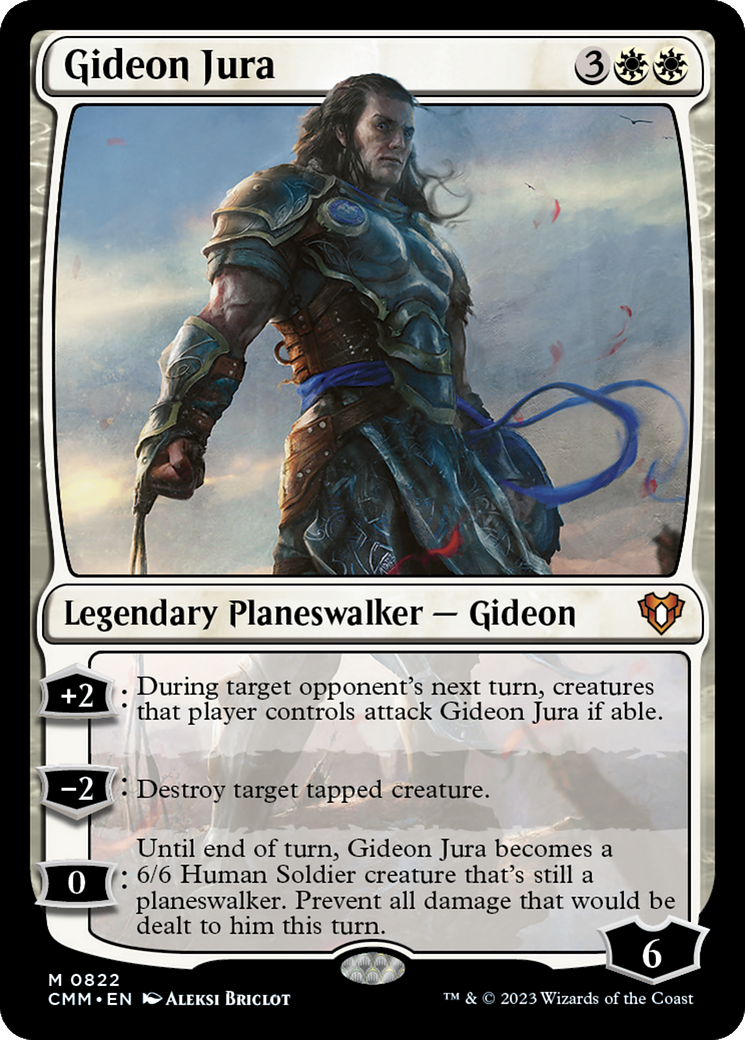 Gideon Jura [Commander Masters] | Red Riot Games CA