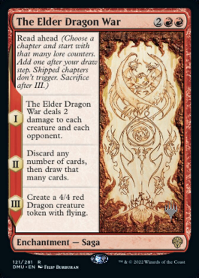 The Elder Dragon War (Promo Pack) [Dominaria United Promos] | Red Riot Games CA