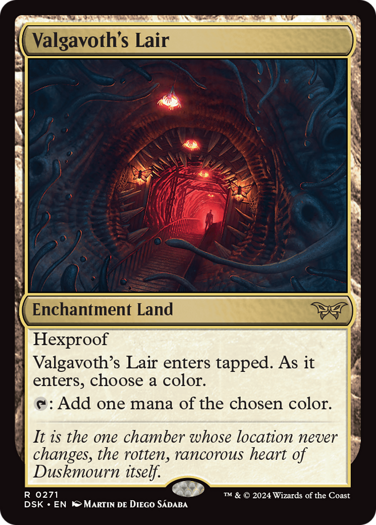 Valgavoth's Lair [Duskmourn: House of Horror] | Red Riot Games CA