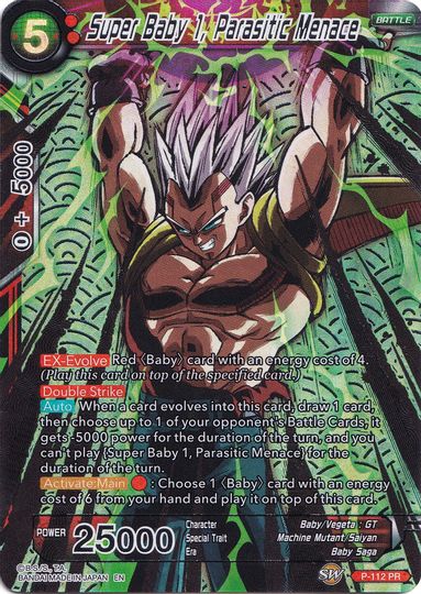 Super Baby 1, Parasitic Menace (Collector's Selection Vol. 1) (P-112) [Promotion Cards] | Red Riot Games CA