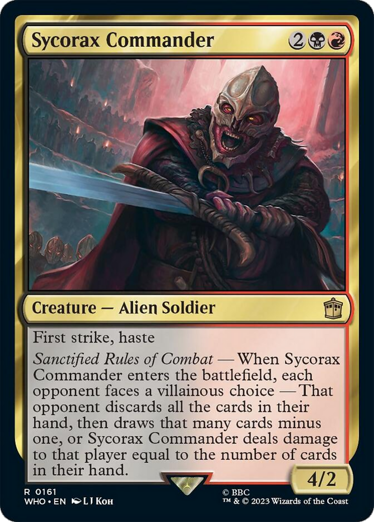 Sycorax Commander [Doctor Who] | Red Riot Games CA