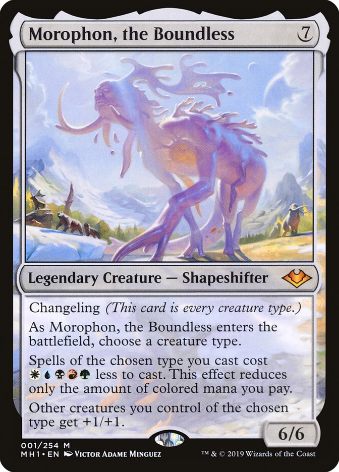 Morophon, the Boundless [Modern Horizons] | Red Riot Games CA