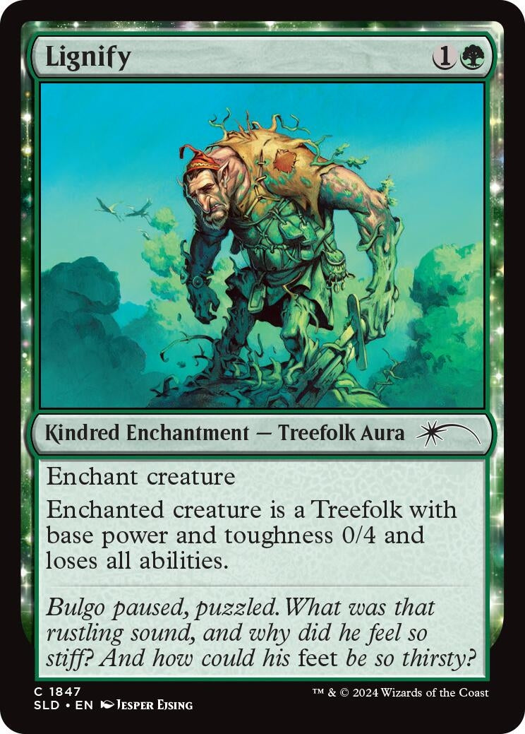 Image for Lignify (1847) [Secret Lair Drop Series] - Magic: The Gathering