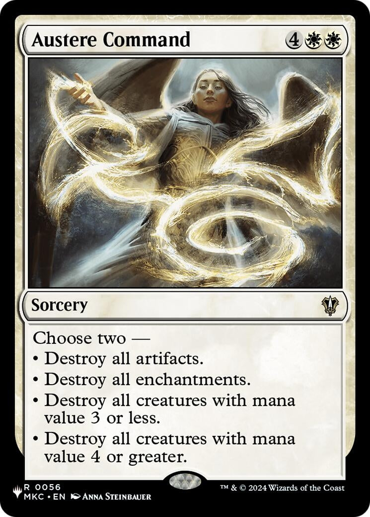 Image for Austere Command (MKC) (0056) [The List Reprints] - Magic: The Gathering