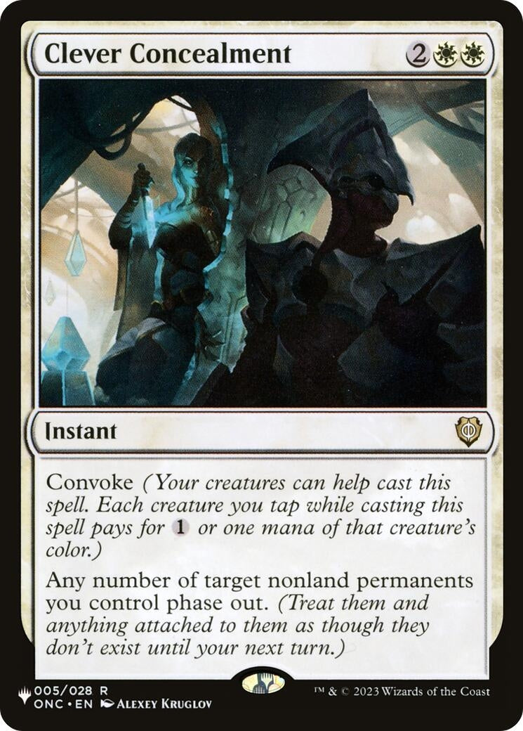 Image for Clever Concealment (005/028) - Magic: The Gathering
