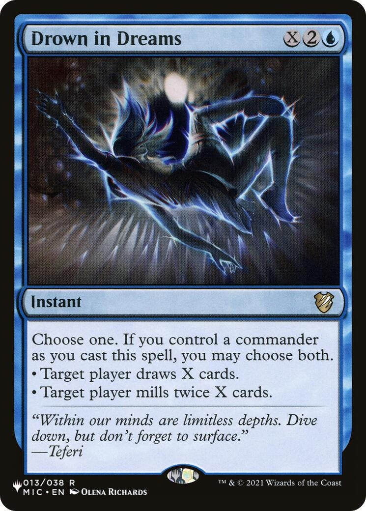 Image for Drown in Dreams (013/038) [The List Reprints] - Magic: The Gathering