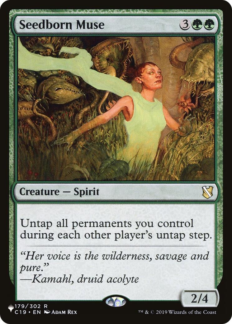 Image for Seedborn Muse (179/302) [The List Reprints] - Magic: The Gathering