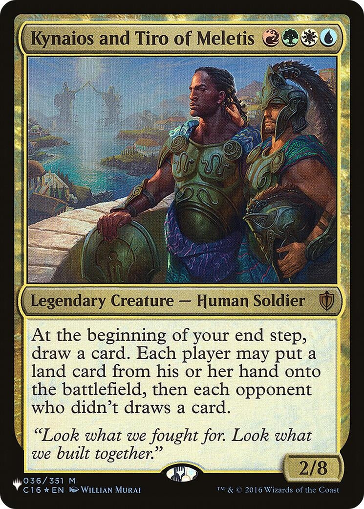 Image for Kynaios and Tiro of Meletis (036/351) [The List Reprints] - Magic: The Gathering