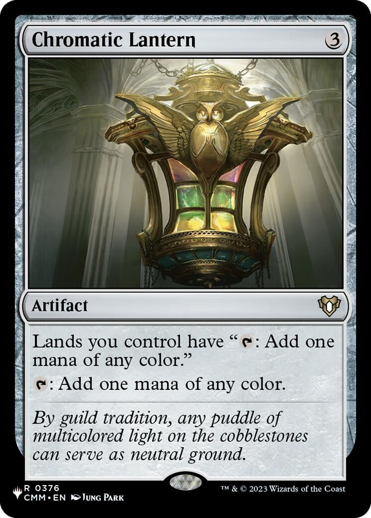 Image for Chromatic Lantern (CMM) (0376) [The List Reprints] - Magic: The Gathering