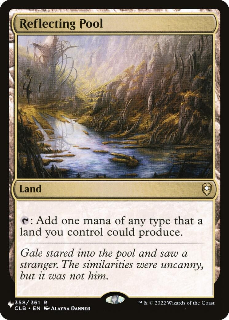 Image for Reflecting Pool (358/361) [The List Reprints] - Magic: The Gathering
