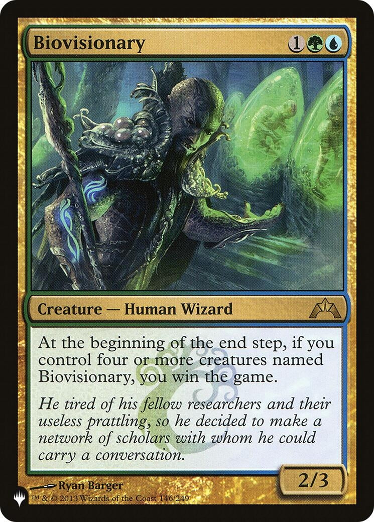 Image for Biovisionary (146/249) [The List Reprints] - Magic: The Gathering