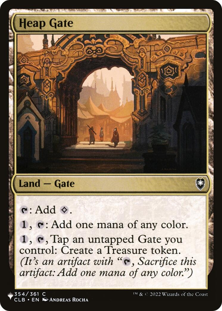 Image for Heap Gate (354/361) [The List Reprints] - Magic: The Gathering