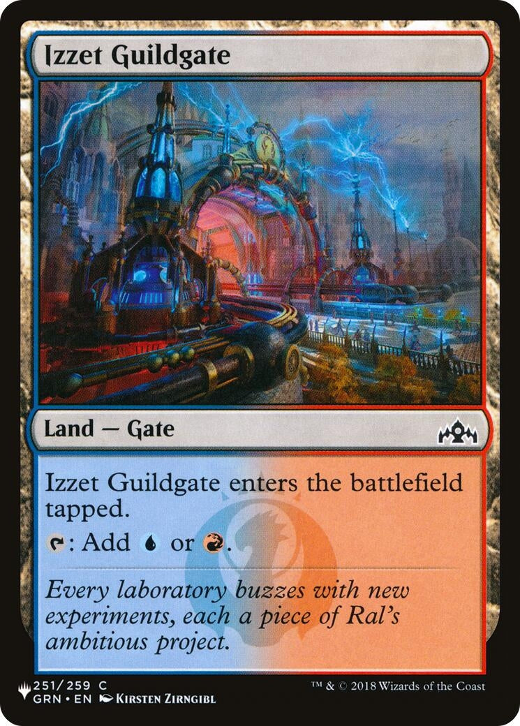 Image for Izzet Guildgate (251/259) [The List Reprints] - Magic: The Gathering