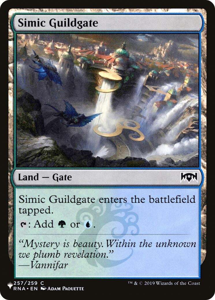 Image for Simic Guildgate (257/259) [The List Reprints] - Magic: The Gathering