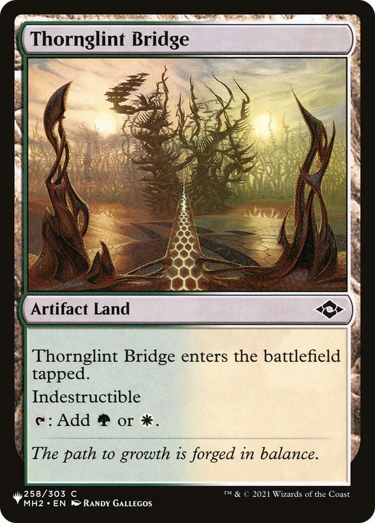 Image for Thornglint Bridge (258/303) [The List Reprints] - Magic: The Gathering