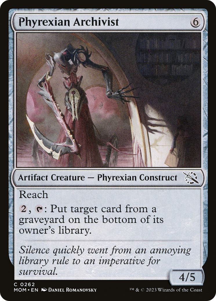 Phyrexian Archivist [March of the Machine] | Red Riot Games CA