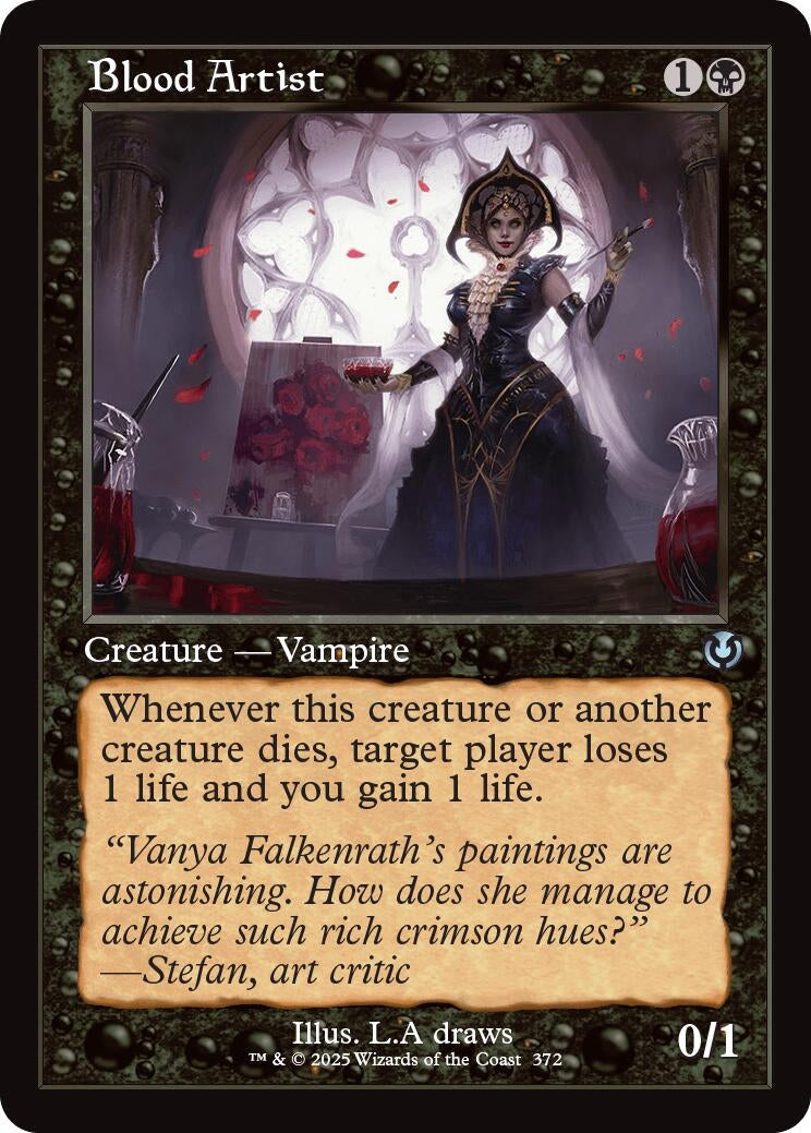 Image for Blood Artist (Retro Frame) (372) [INR]
