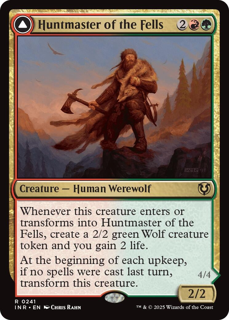 Image for Huntmaster of the Fells // Ravager of the Fells (241) [INR]