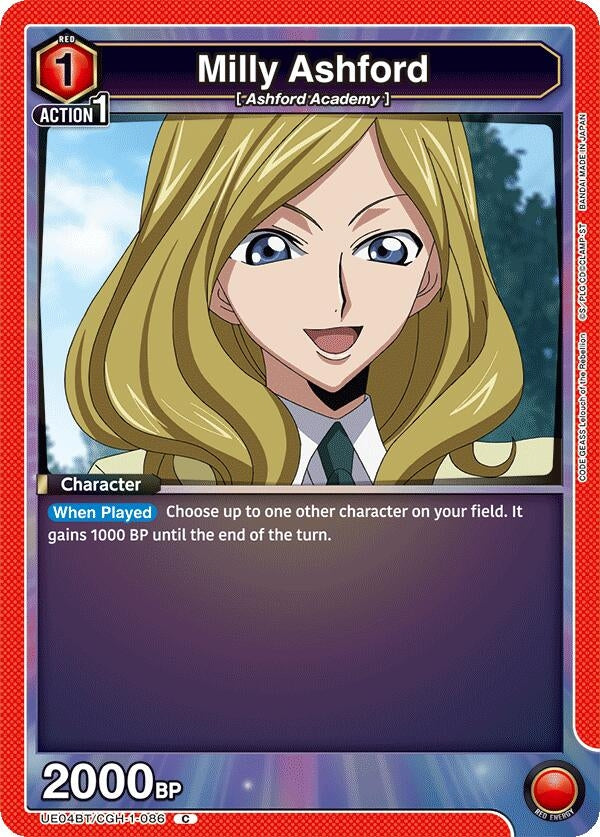 Image for Milly Ashford (086) (UE04BT/CGH-1-086) (UE04BT)