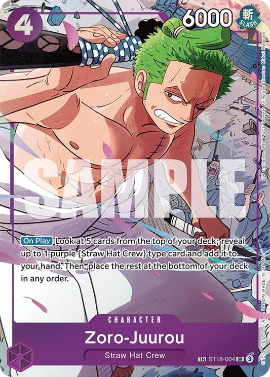 Image for Zoro-Juurou (ST18-004) (ST18-004) (OP09)