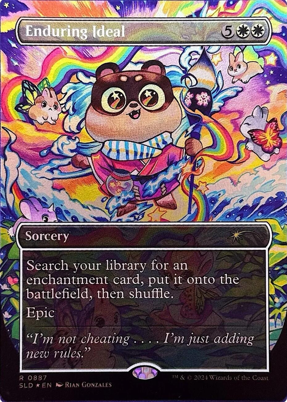 Image for Enduring Ideal (Rainbow Foil) (887) [Secret Lair Drop Series] - Magic: The Gathering