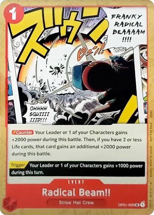 Image for Radical Beam!! (OP01-029) (OPDD)