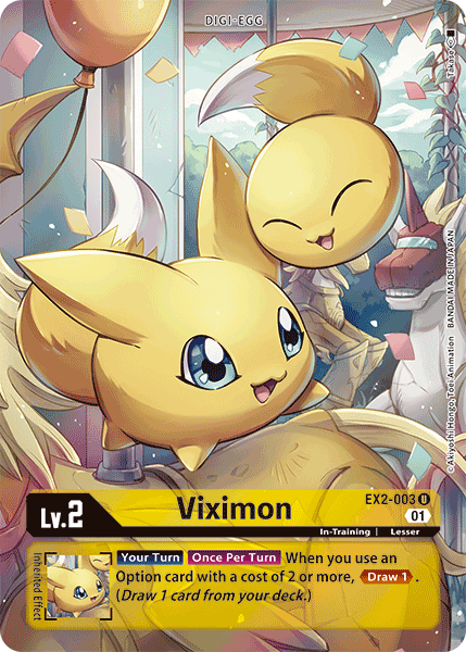 Viximon [EX2-003] (Alternate Art) [Digital Hazard] | Red Riot Games CA