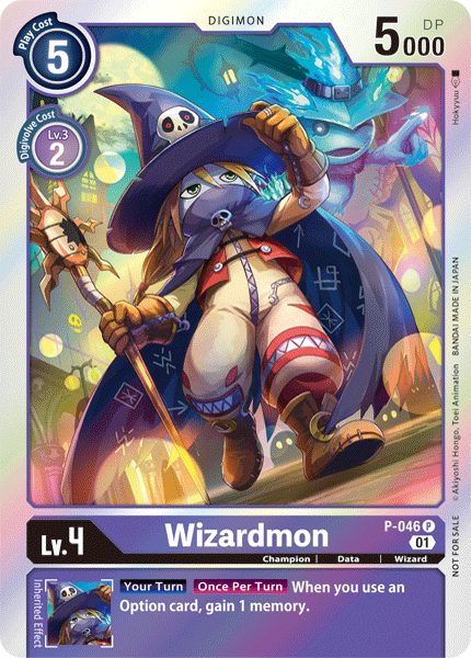 Wizardmon [P-046] [Promotional Cards] | Red Riot Games CA
