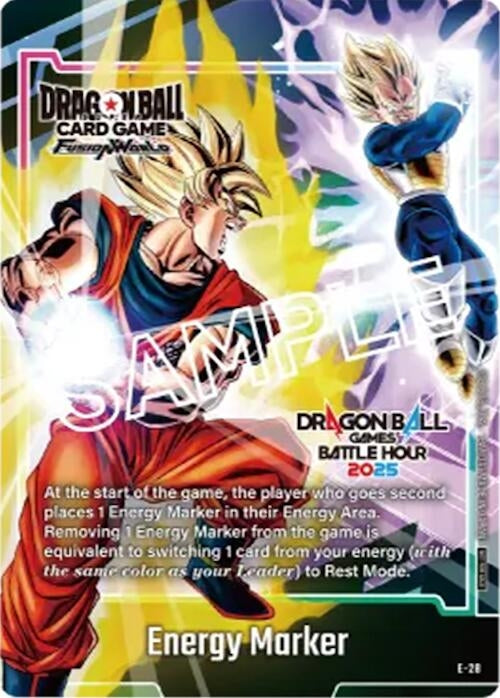 Image for Energy Marker (E-28) (Dragon Ball Games Battle Hour 2025 Promo Card Set) (E-28) [Fusion World Energy Markers] - Dragon Ball Super: Fusion World