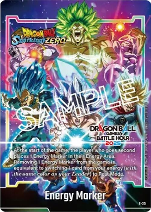 Image for Energy Marker (E-25) (Dragon Ball Games Battle Hour 2025 Promo Card Set) (E-25) [Fusion World Energy Markers] - Dragon Ball Super: Fusion World