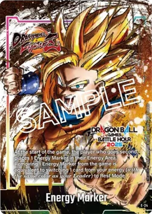 Image for Energy Marker (E-24) (Dragon Ball Games Battle Hour 2025 Promo Card Set) (E-24) [Fusion World Energy Markers] - Dragon Ball Super: Fusion World