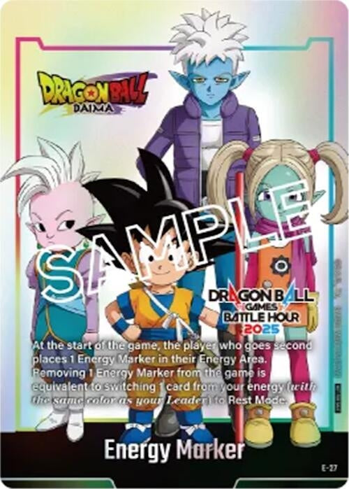 Image for Energy Marker (E-27) (Dragon Ball Games Battle Hour 2025 Promo Card Set) (E-27) [Fusion World Energy Markers] - Dragon Ball Super: Fusion World