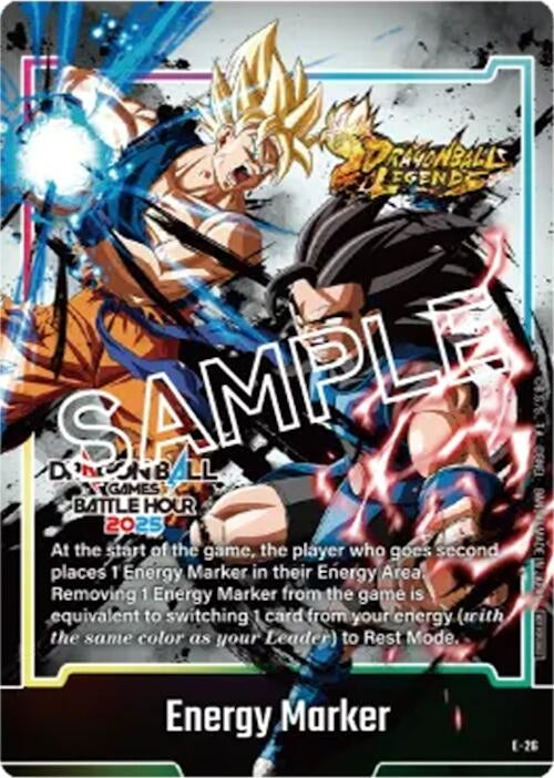 Image for Energy Marker (E-26) (Dragon Ball Games Battle Hour 2025 Promo Card Set) (E-26) [Fusion World Energy Markers] - Dragon Ball Super: Fusion World