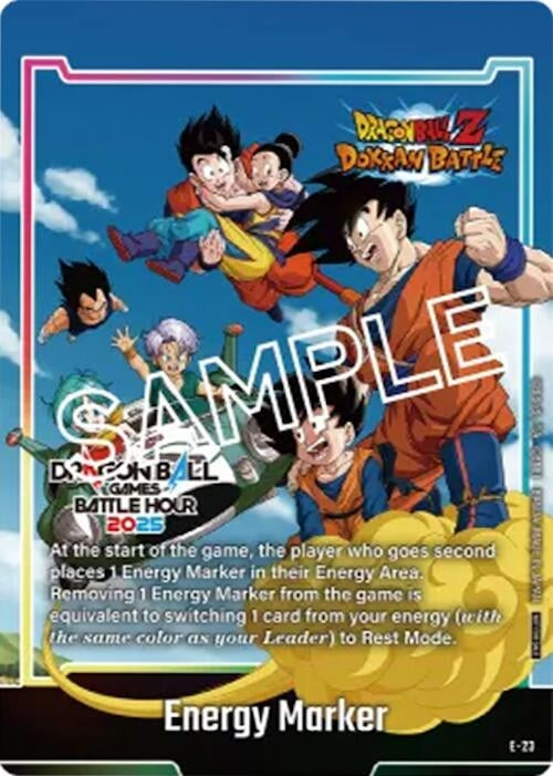 Image for Energy Marker (E-23) (Dragon Ball Games Battle Hour 2025 Promo Card Set) (E-23) [Fusion World Energy Markers] - Dragon Ball Super: Fusion World