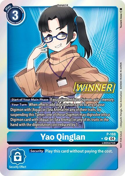 Image for Yao Qinglan (Store Tournament 2025 Vo.1 Winner Pack) (P-168 P) [D-PR]