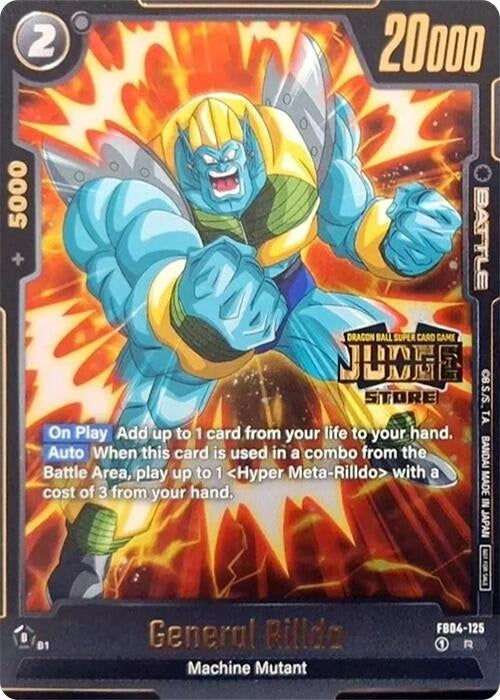 Image for General Rilldo (Judge Pack (Store Judge) 03) (FB04-125) [Tournament and Championship Promos]