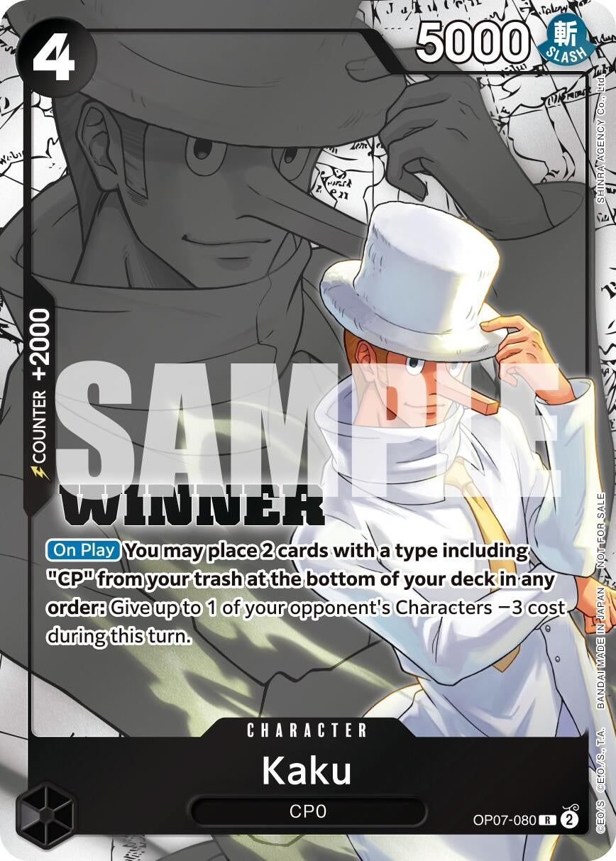 Image for Kaku (Winner Pack 2025 Vol. 1) (OP07-080) [OP-PR]