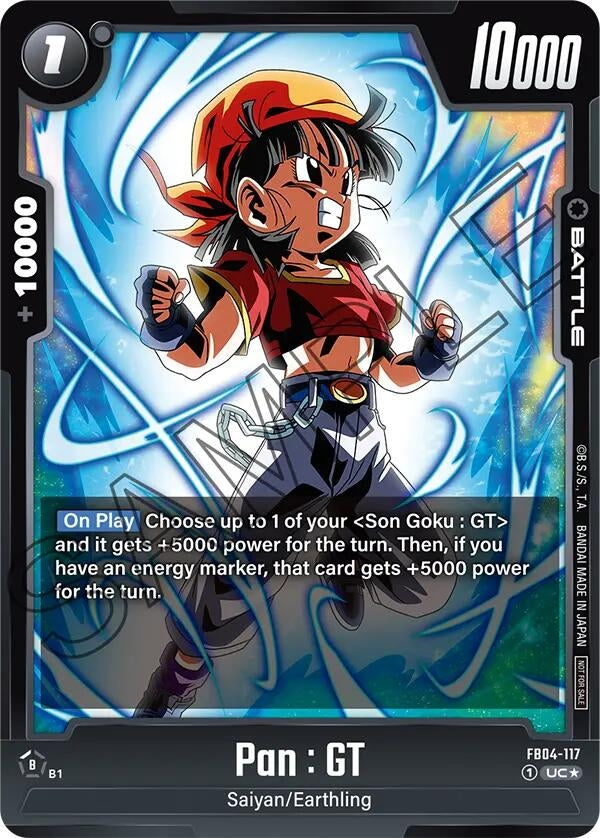 Image for Pan : GT (Tournament Pack 05) (FB04-117) [Tournament and Championship Promos]