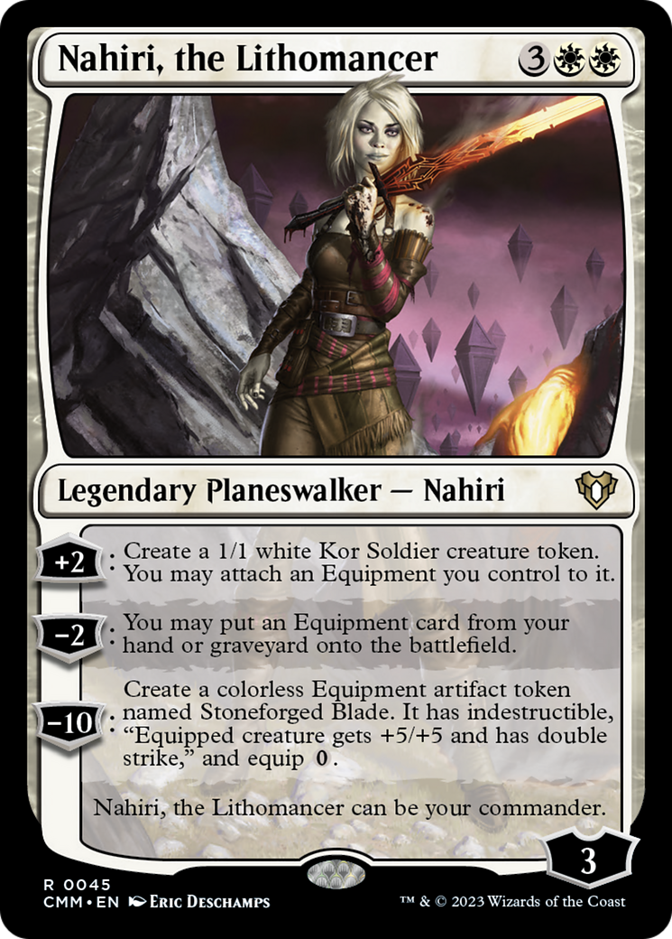 Nahiri, the Lithomancer [Commander Masters] | Red Riot Games CA