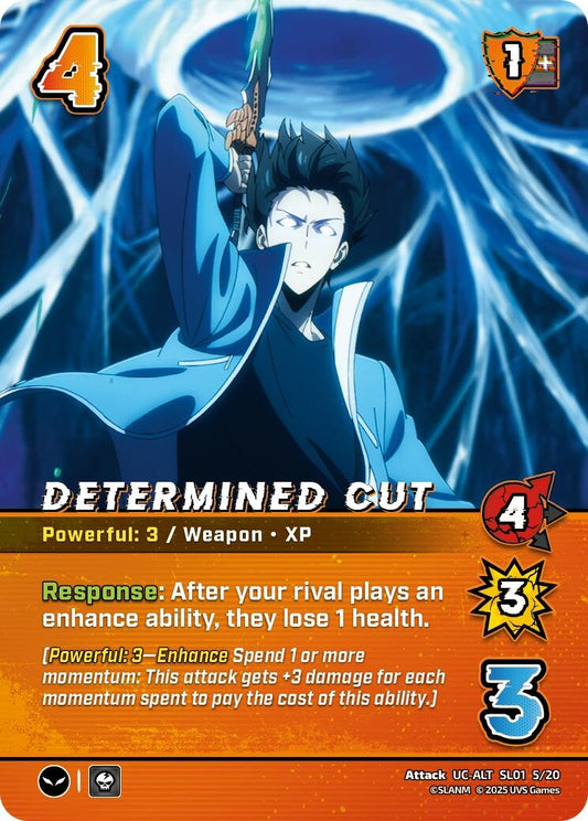 Image for Determined Cut (Alternate Art) (SL01 5/20) (SLO)