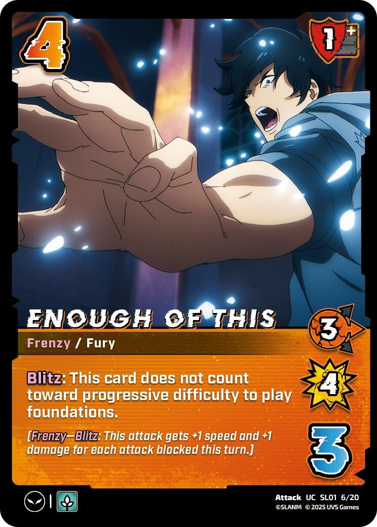 Image for Enough of This (SL01 6/20) (SLO)