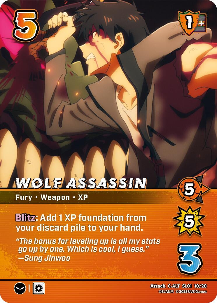 Image for Wolf Assassin (Alternate Art) (SL01 10/20) (SLO)