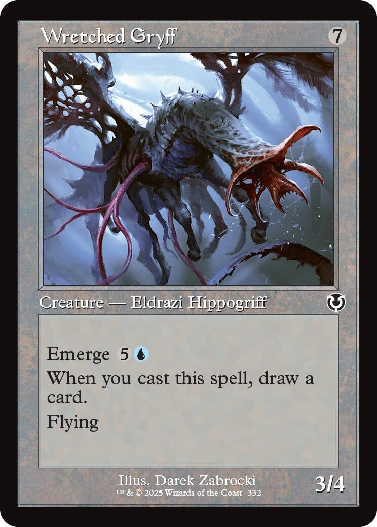 Image for Wretched Gryff (Retro Frame) (332) (INR)