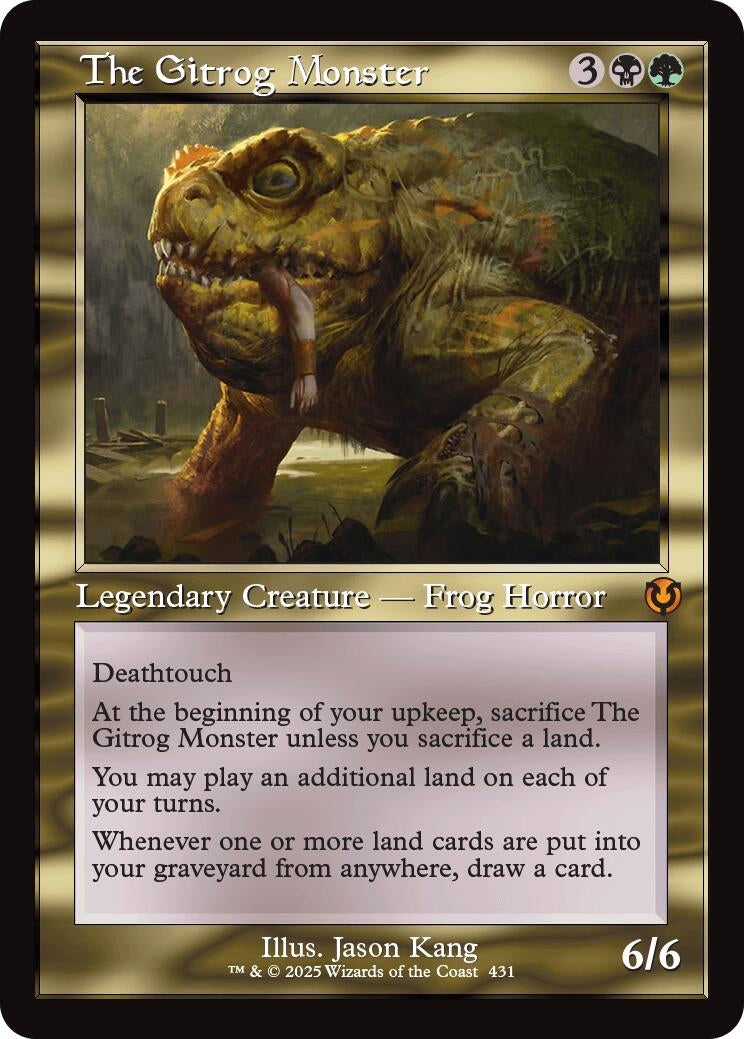 Image for The Gitrog Monster (Retro Frame) (431) (INR)